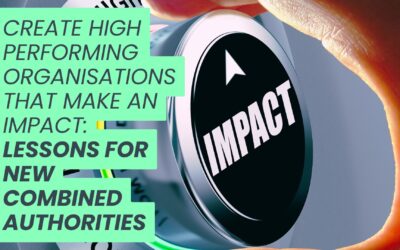 Create high-performing organisations with a high impact: lessons for the new Combined Authorities in England