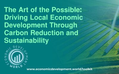 𝗧𝗵𝗲 𝗔𝗿𝘁 𝗼𝗳 𝘁𝗵𝗲 𝗣𝗼𝘀𝘀𝗶𝗯𝗹𝗲: 𝗗𝗿𝗶𝘃𝗶𝗻𝗴 𝗟𝗼𝗰𝗮𝗹 𝗘𝗰𝗼𝗻𝗼𝗺𝗶𝗰 𝗗𝗲𝘃𝗲𝗹𝗼𝗽𝗺𝗲𝗻𝘁 𝗧𝗵𝗿𝗼𝘂𝗴𝗵 𝗖𝗮𝗿𝗯𝗼𝗻 𝗥𝗲𝗱𝘂𝗰𝘁𝗶𝗼𝗻 𝗮𝗻𝗱 𝗦𝘂𝘀𝘁𝗮𝗶𝗻𝗮𝗯𝗶𝗹𝗶𝘁𝘆